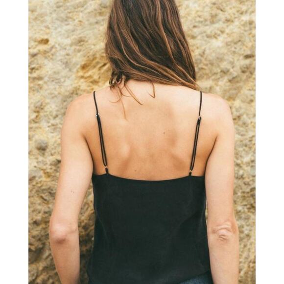 Brand new Ozma cupro Cami in black XL - Picture 2 of 6